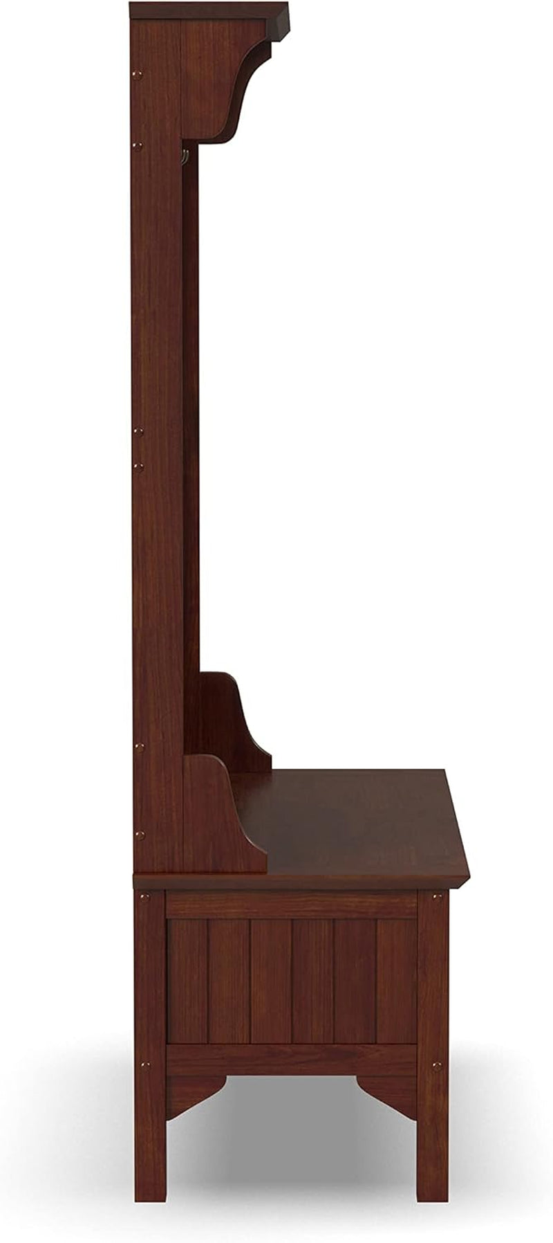 General Line Cherry Hall Tree with Bench