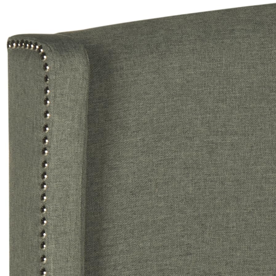 Safavieh Mercer Collection Austin Grey Winged Linen Headboard (Twin)