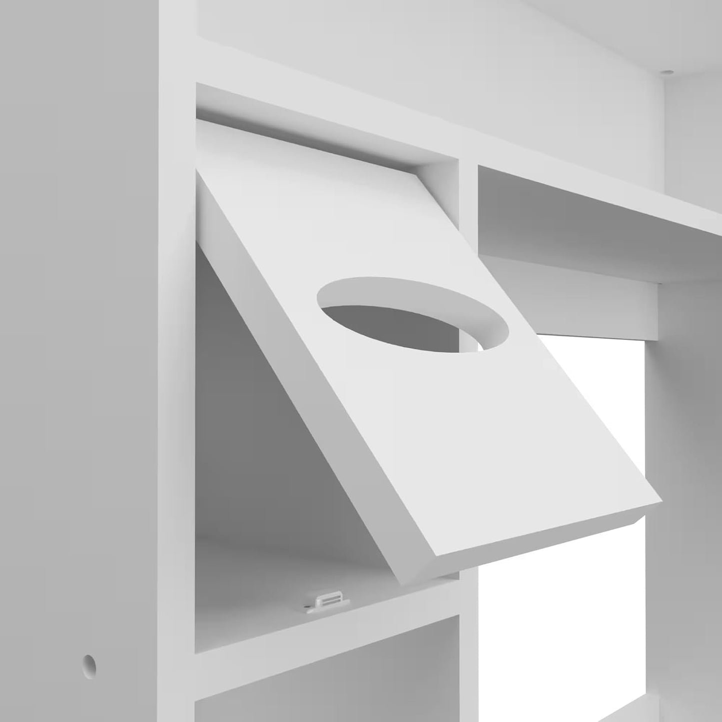 Over-The-Toilet Storage Cabinet with 2 Doors,Home Space-Saving Toilet Rack, Farmhouse Style for Bathroom, Restroom, Laundry