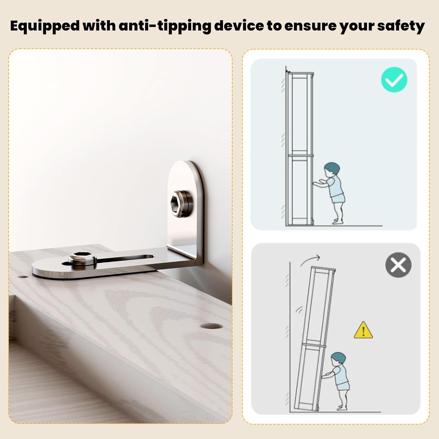 Armoire Wardrobe Closet, 71" H Wooden Clothing Storage Cabinet with 2 Doors and 2 Drawers, Bedroom Freestanding Wardrobe Combination with Hanging Rod and Adjustable Shelves, White