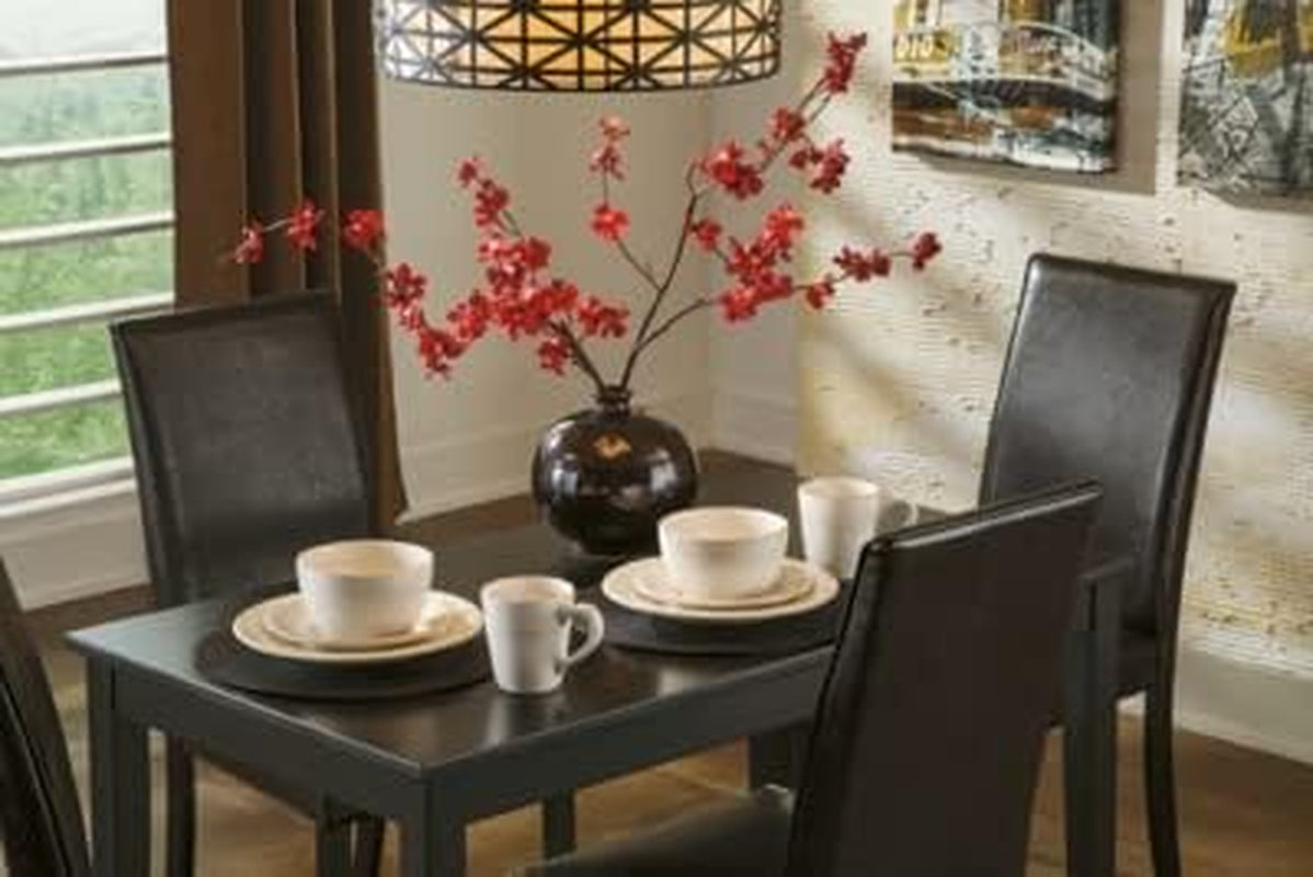 Kimonte Rectangular Dining Room Table, Black