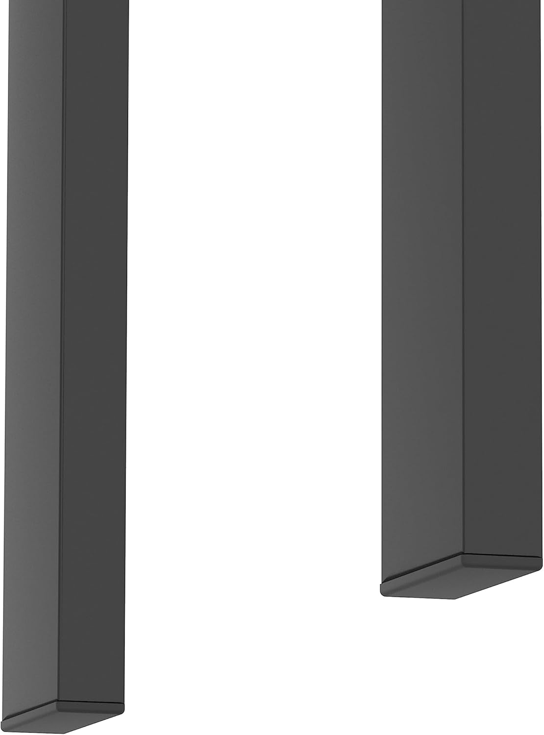 Black three piece glass coffee table and end table set, view 9