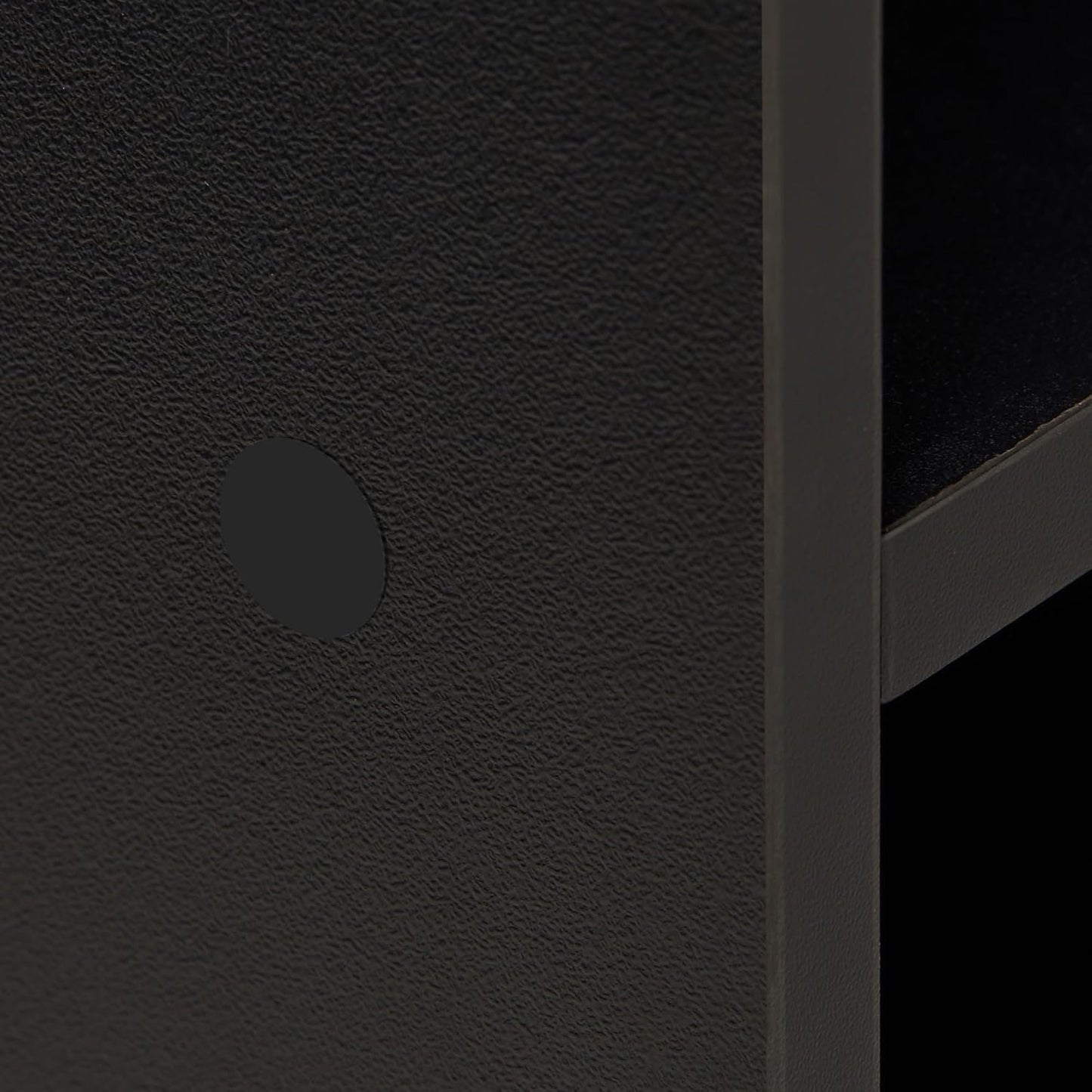 3-Cube Bookcase Compatible with Fabric Storage Cube Organizers, Black