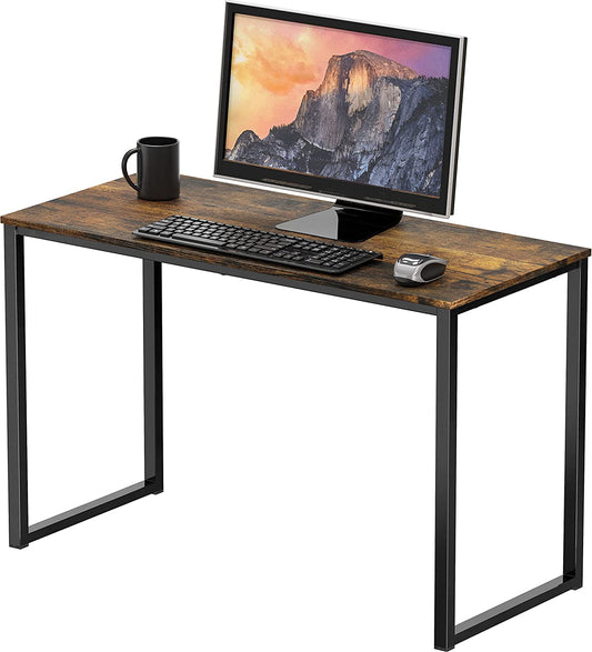 Mission 32-Inch Home Office Computer Desk, Rustic Brown