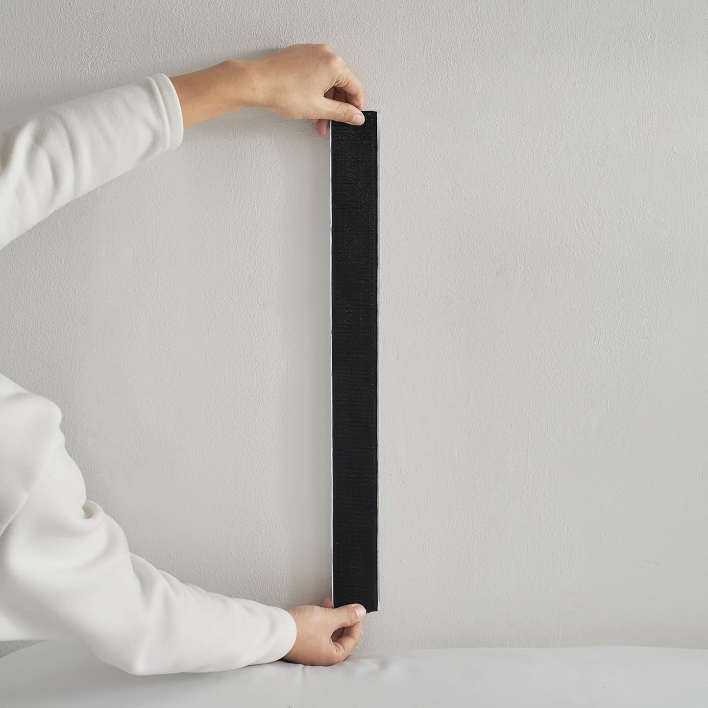 Upholstered King Headboard - Easy Assemble Channel Stitched Headboard King Size Bed - Wall Mounted Headboards with 3D Soundproof Wall Panels Peel & Stick Floating Headboards, Linen