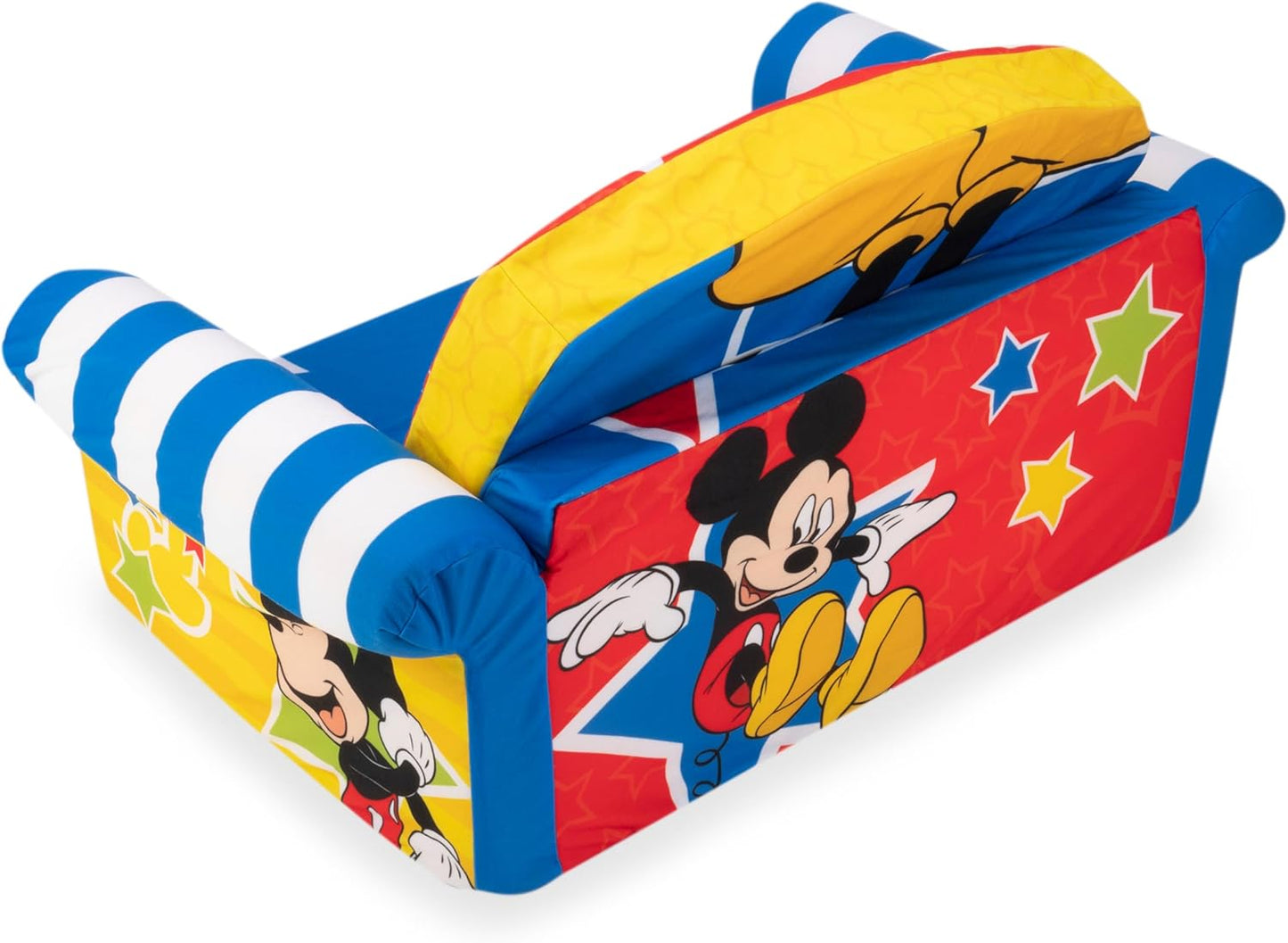 Mickey Mouse two in one flip open foam kids sofa bed, view 8