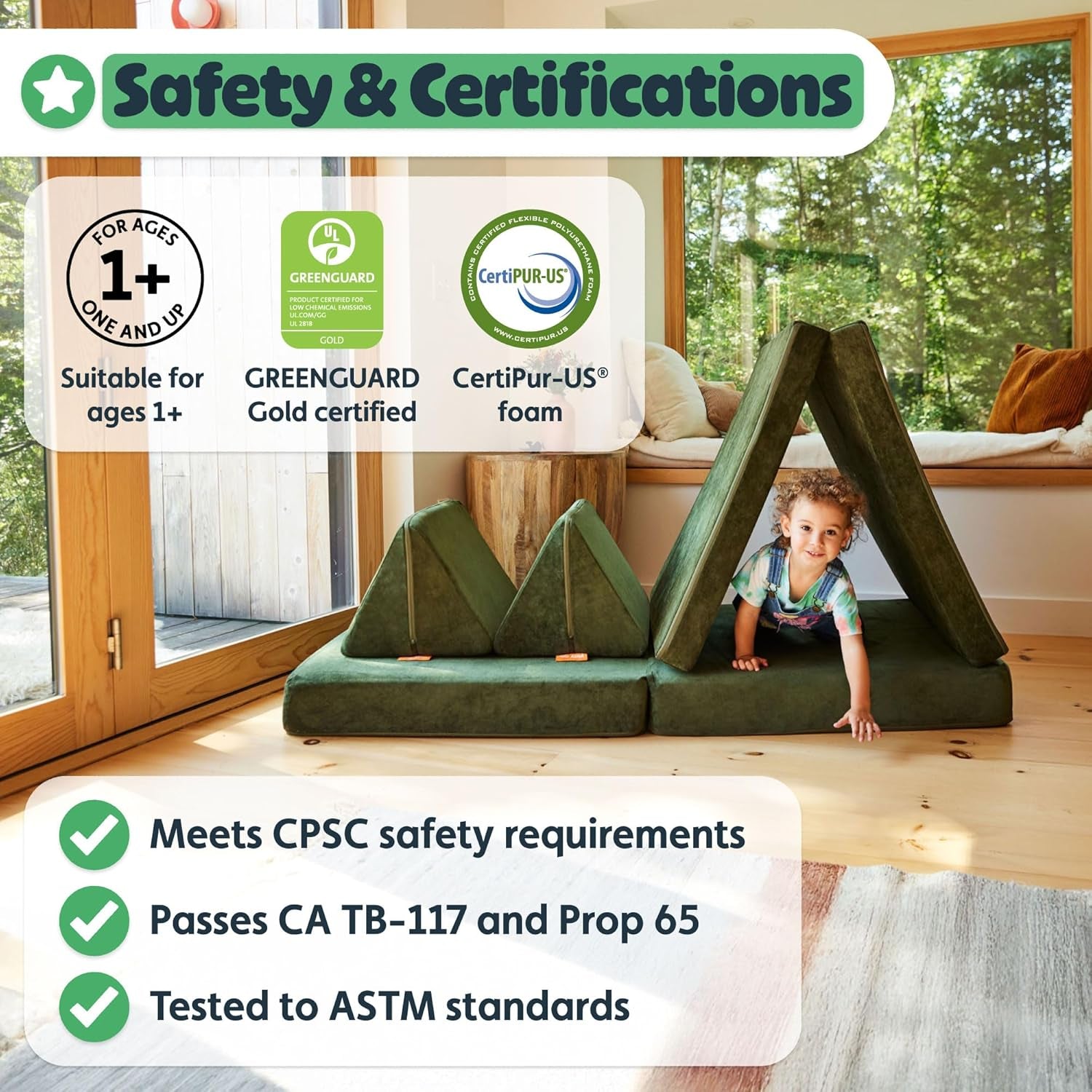 - the Original Play Couch for Kids - Modular Foam Children'S Sofa for Playroom, Imagination, & Creative Open Ended Play - Washable & Convertible Playroom Furniture, Koala