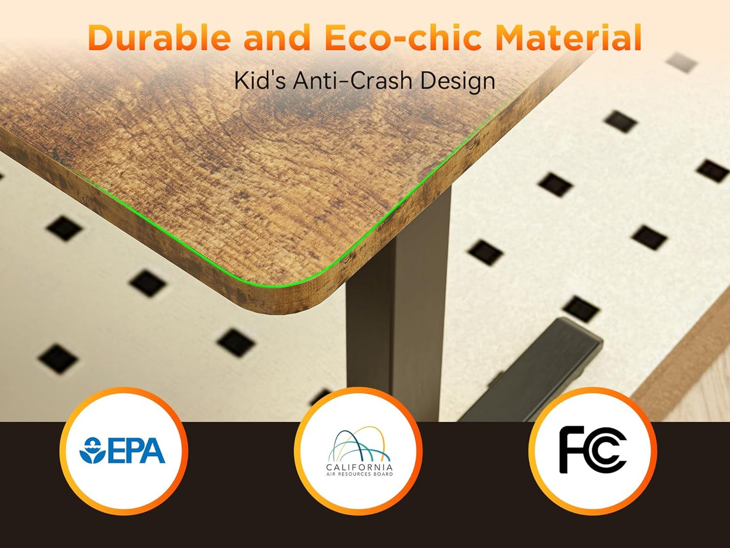 63 Inches Height Adjustable L Shaped Standing Desk with 2 Drawers and Keyboard Tray, Electric Sit to Stand Home Office Comupter Table, Ergonomic Corner Gaming Desk, Oak