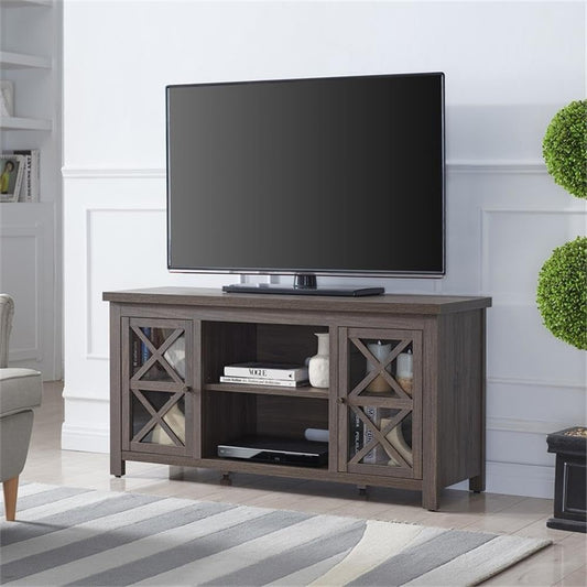 Rectangular TV Stand for Tv'S up to 55" in Alder Brown, TV Stands for the Living Room