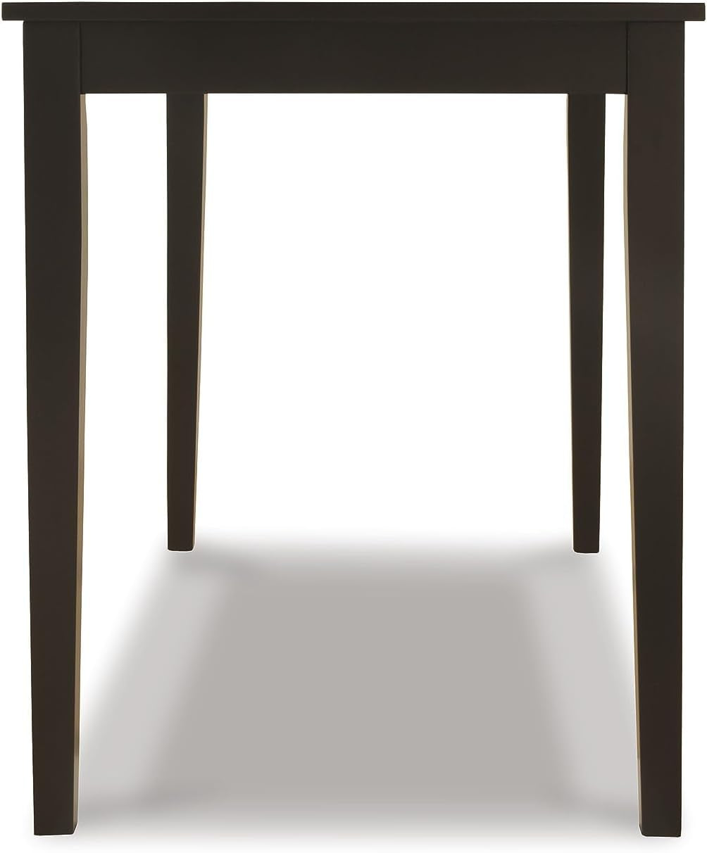 Kimonte Rectangular Dining Room Table, Black