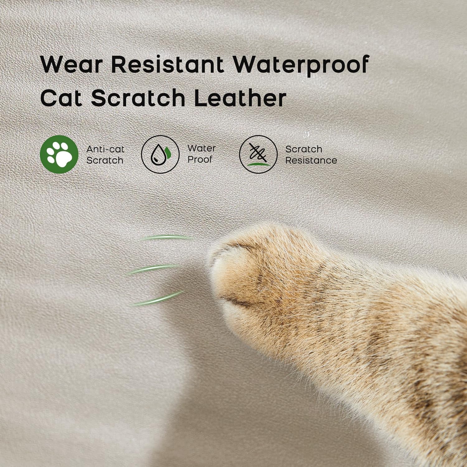 Criss Cross Chair with Armrests & Wheels for Cross-Legged Sitting ,Comfortable Adjustable Swivel Office Desk Chair –PU Leather Vanity Chair for Home, Makeup and Bedroom (Cream)