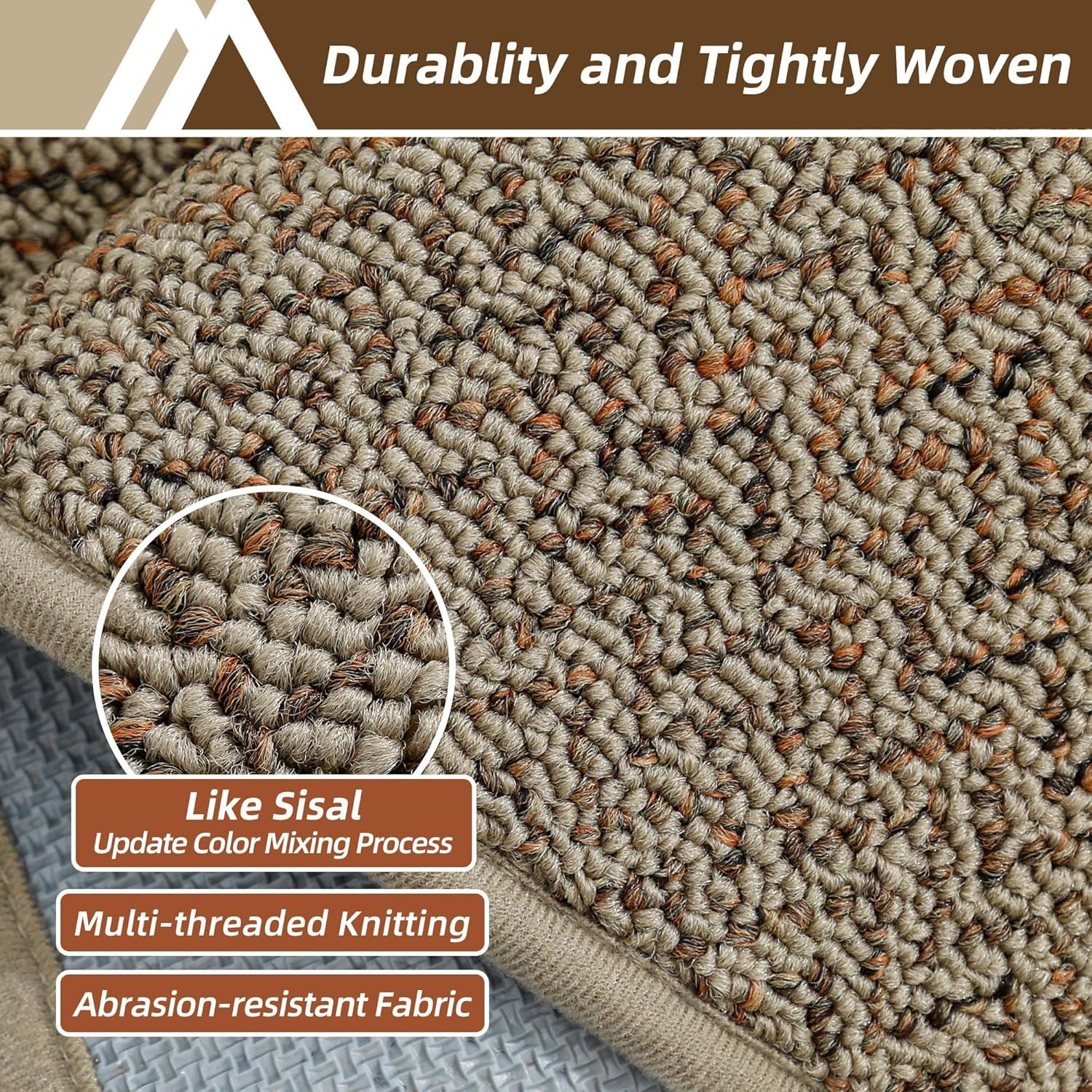 -Door-Mat 20" X 32" Non Slip Absorbent Entryway Rugs Dirt Trapper Doormats Washable Entrance Mats Low Pile Welcome Floor Mat for Front Back Door and Entry Mats,Taupe