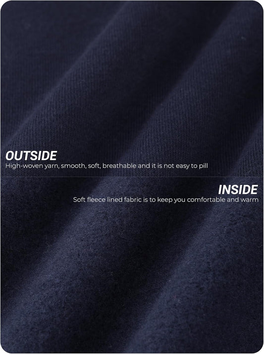 3 Pack Boys Sweatshirts Fleece Cotton Boys Long Sleeve Shirts Crewneck Kids Sweatshirts Soft Pullover Tops for Kids