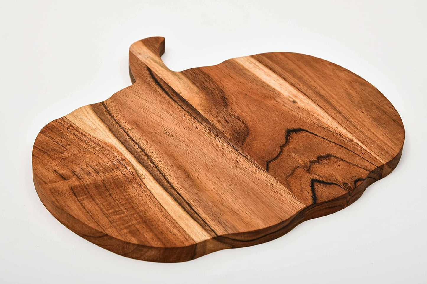 Halloween Pumpkin Shaped Wood Cutting Board for Kitchen Decoration, Gothic Cutting Boards with Handle, Charcuterie Wooden Boards, Serving Platter (Pumpkin Board 12"L X 13"W)
