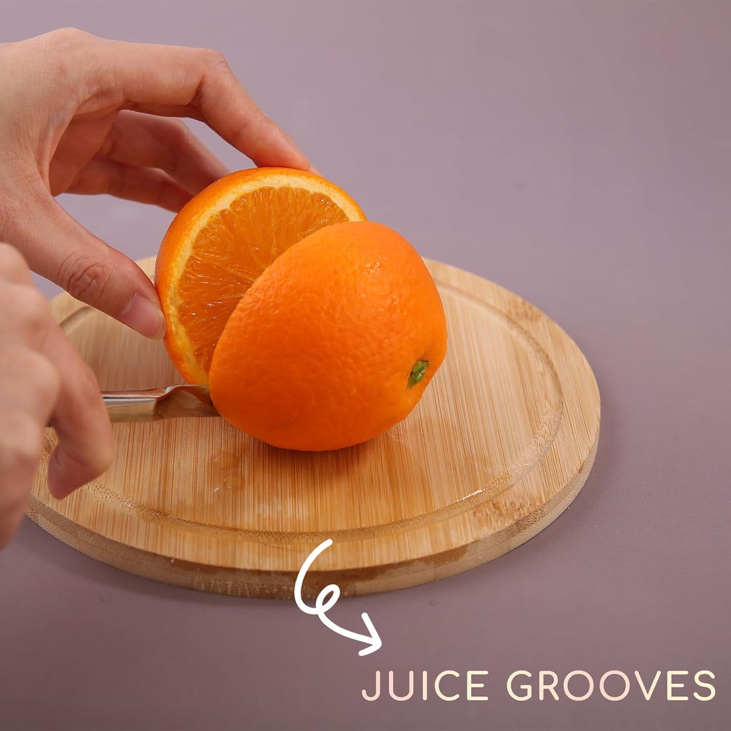 Small Cutting Board Set of 2 - Compact with Juice Groove for Fruits, Vegetables, Cheese & Sandwiches, Lightweight & Non-Toxic Mini Boards for Charcuterie, Camping & Kitchen