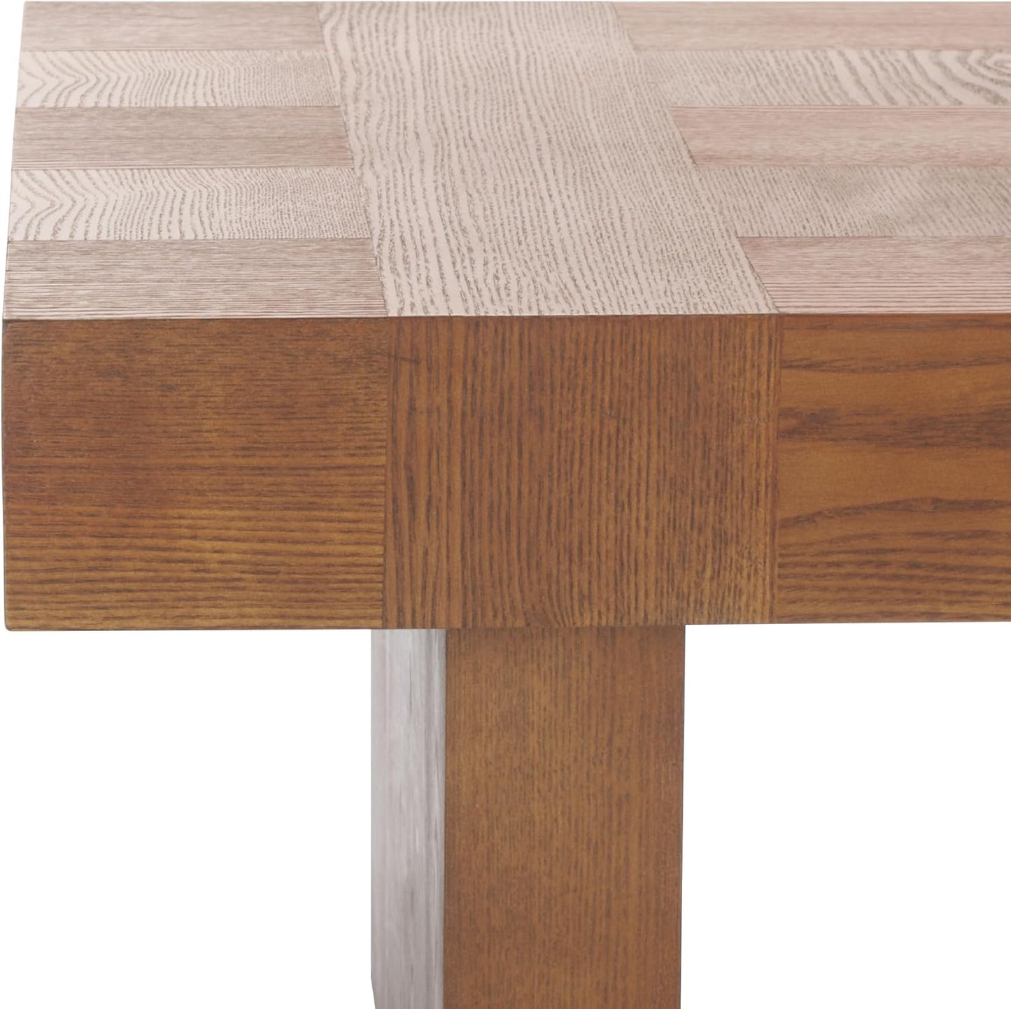 Home Collection Habana Walnut Brown Wood Coffee Table