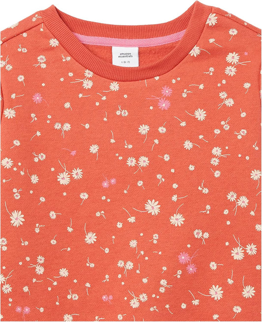Girls Fleece Crewneck Pullover Sweatshirts