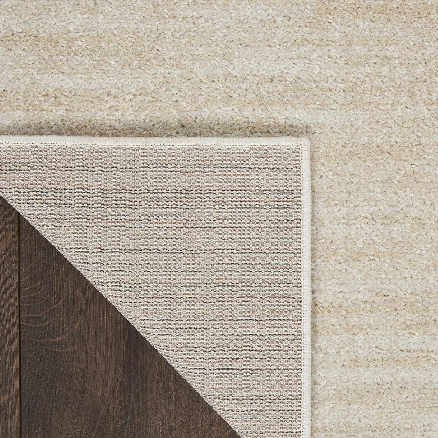 Home Essentials Indoor/Outdoor Ivory Beige 6' X 9' Area Rug, Easy Cleaning, Non Shedding, Bed Room, Living Room, Dining Room, Backyard, Deck, Patio (6X9)
