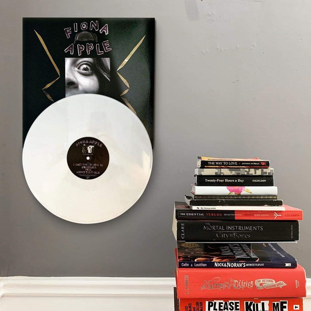 - Vinyl Record Display - Combine Vinyl and Album Cover on Wall. Doubles as a Now Playing Tabletop Stand.