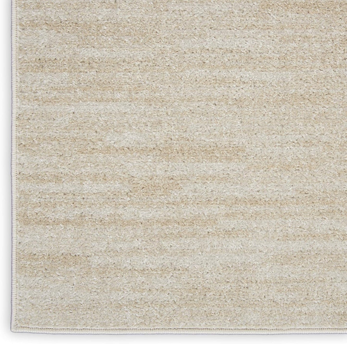 Home Essentials Indoor/Outdoor Ivory Beige 6' X 9' Area Rug, Easy Cleaning, Non Shedding, Bed Room, Living Room, Dining Room, Backyard, Deck, Patio (6X9)