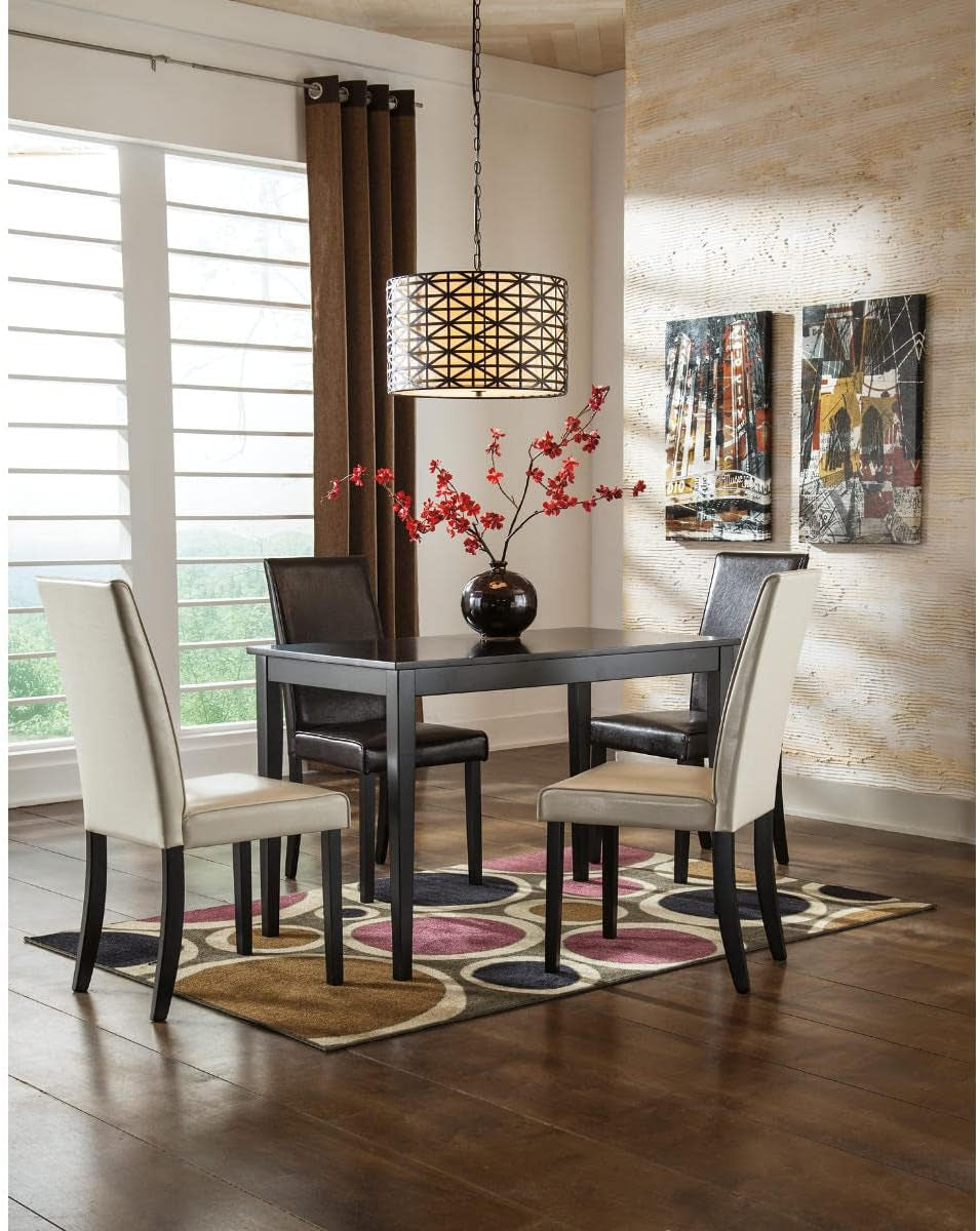 Kimonte Rectangular Dining Room Table, Black