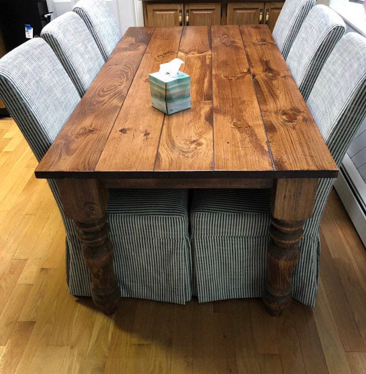 Farmhouse Table, Dining Table, Table in Pine
