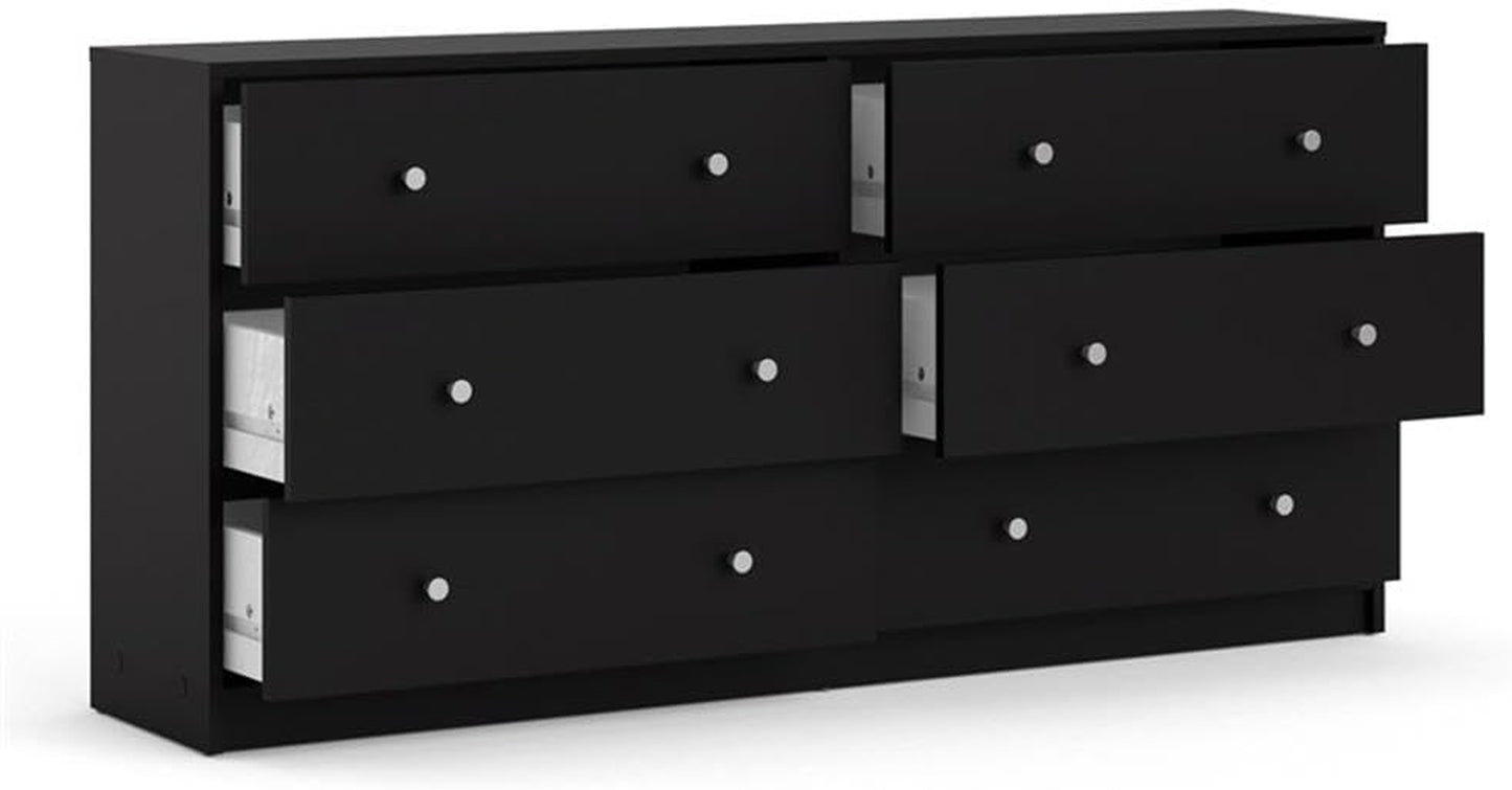 3-Piece Set with 3 Drawer Chest & 6 Drawer Dresser & Nightstand