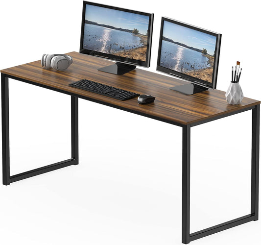 Mission 55-Inch Home Office Computer Desk, Walnut