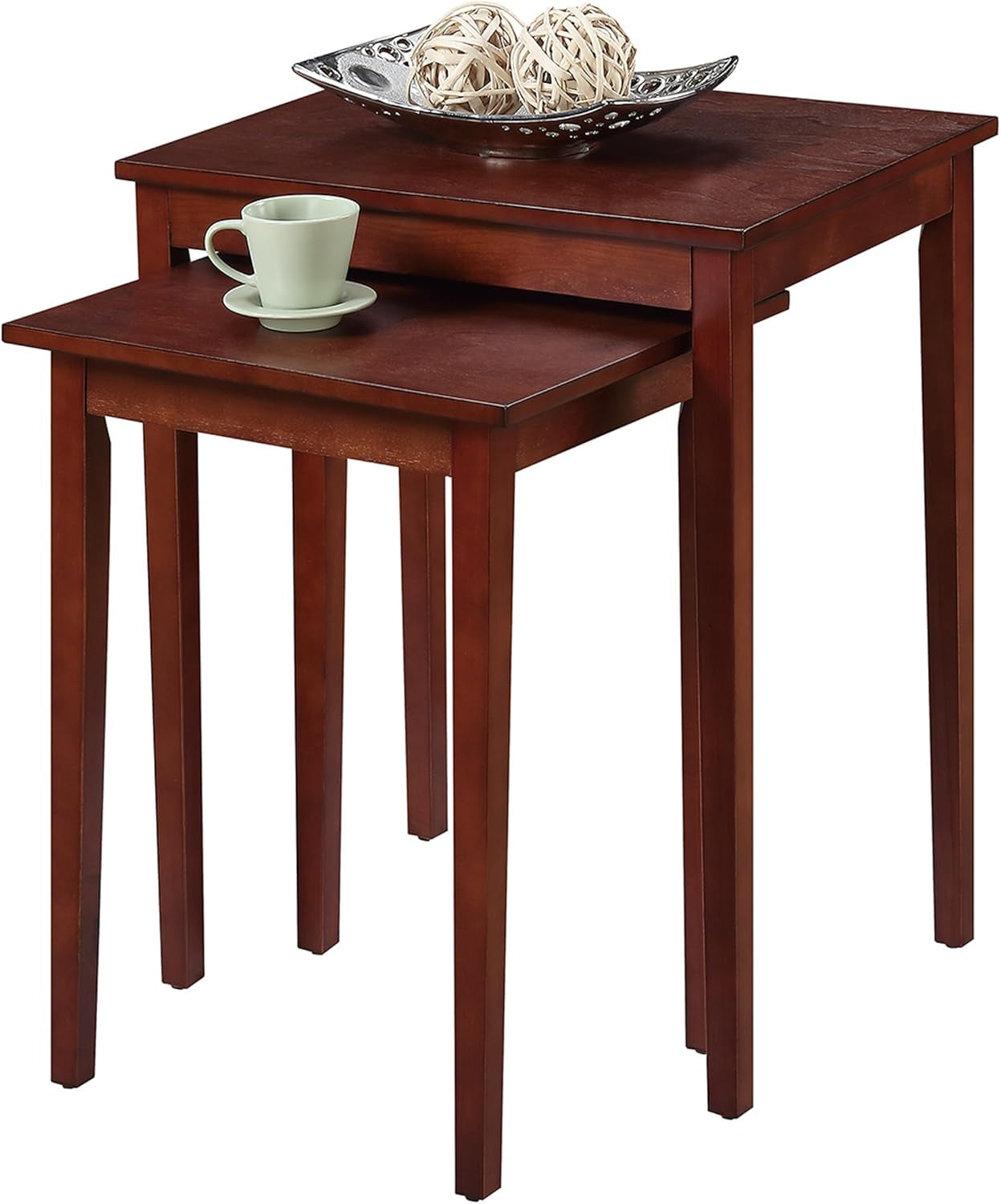 American Heritage Nesting End Tables, Mahogany