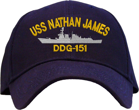 USS  DDG-151 Embroidered Baseball Cap