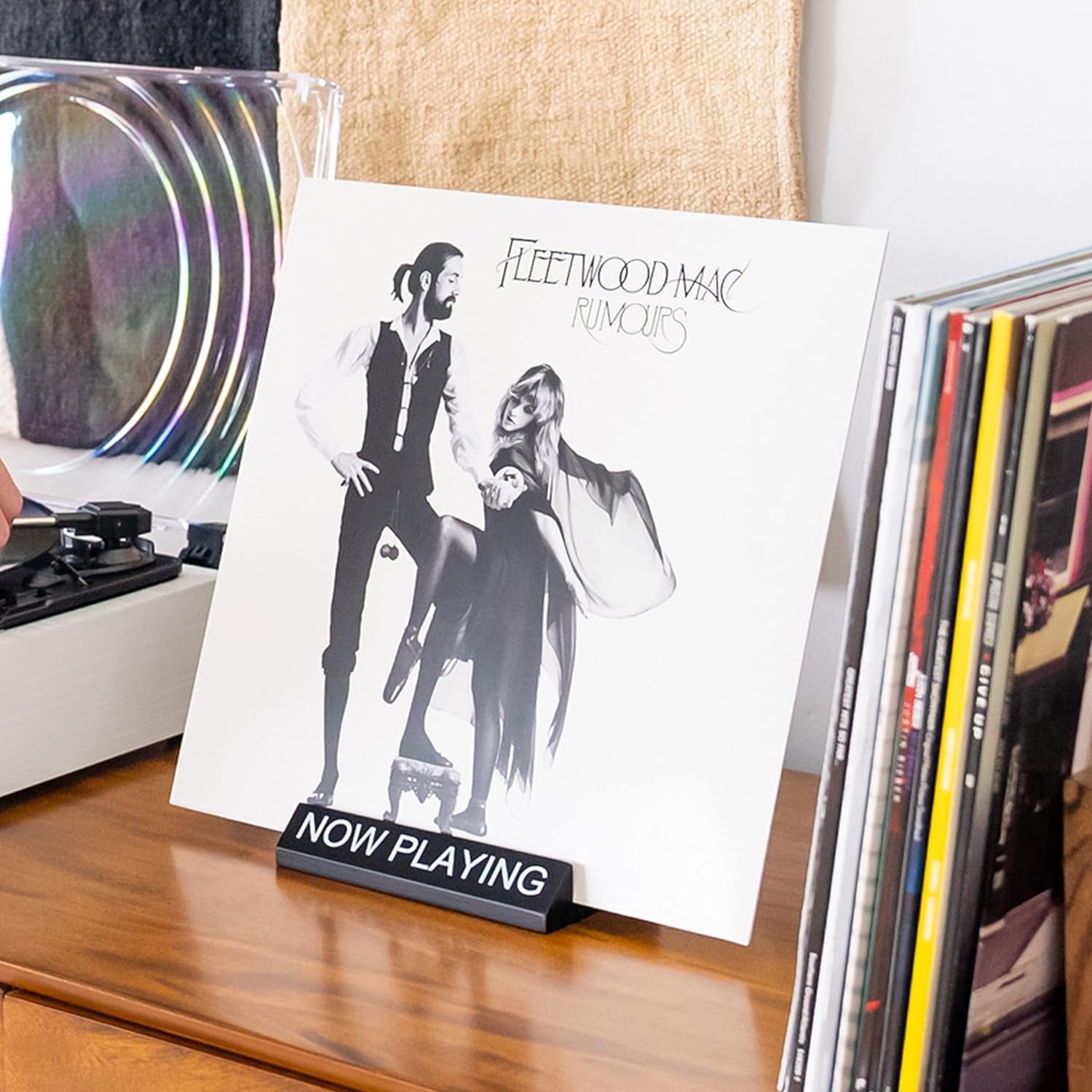 Now Playing Vinyl Record Holder