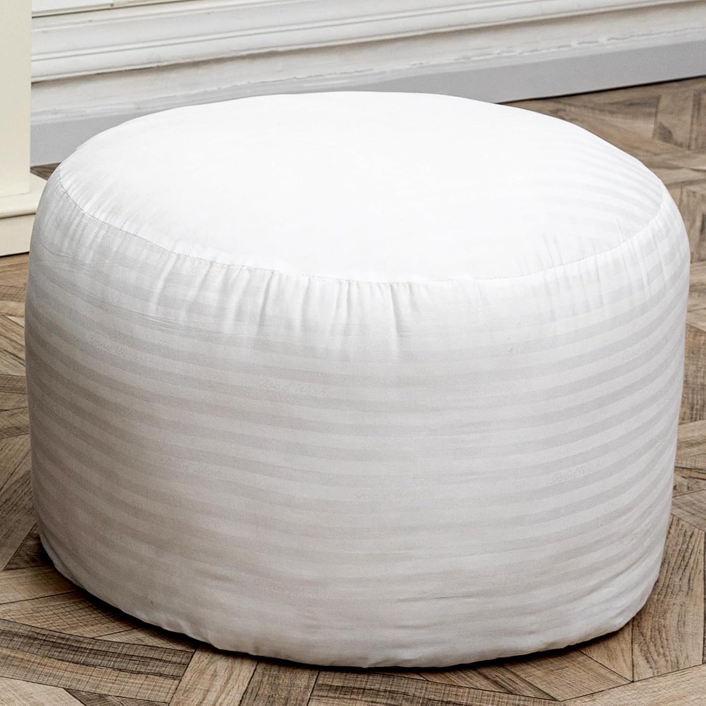 Pouf Filler PP Cotton Footstool Pouf Stuffing Pouf Insert Ottoman Filler Bean Bag Filler 20X20X12 Inches Round