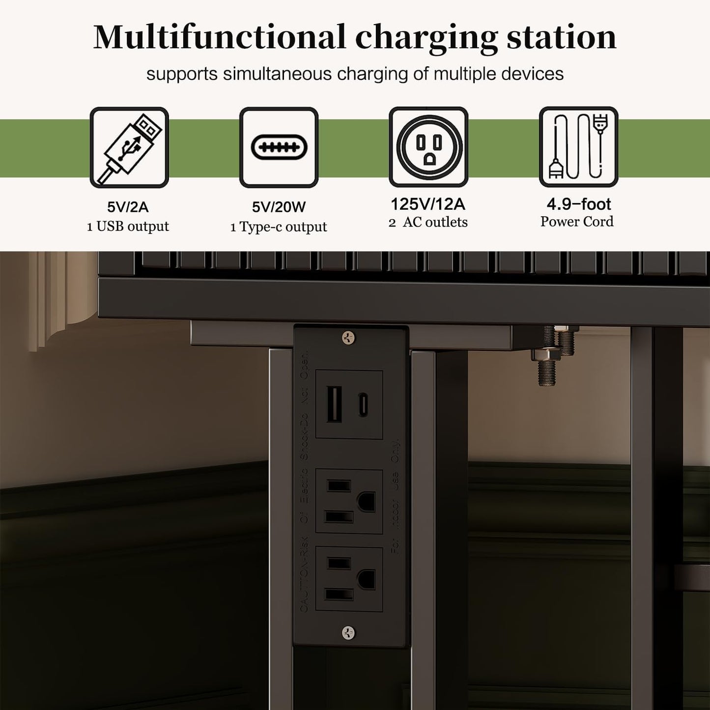 Makeup Vanity Desk with Lights, Vanities VT-89012