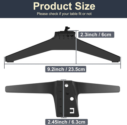 Stand for LG TV Legs Replacement, TV Stand Legs for 49 50 55 Inch LG TV Stand - 49UK6090 50UK6090 50UK6500 50UM7300 50UN7300 55UK7700 55UM7300 55UM6910 55UN7300 MAM643660 MEZ64114730 with Screws