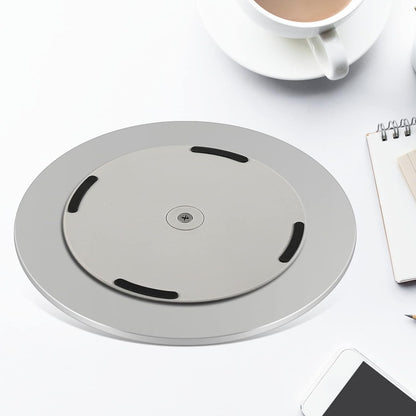 360° Rotation Monitor Swivel Base - Computer Screen Monitor Stand Flat Panel Turntable Rotating Swivel Base for Mac Laptop Potted Plants, Arts Crafts Display Stand