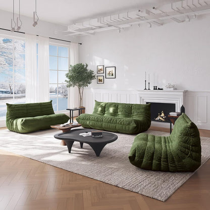 Bean Bag Chairs for Adults, Giant Beanbag Chair with Memory Foam, Comfy Lounge Chair Lazy Sofa for Apartment, Living Room, Bedroom, Office(Teddy Fabric)