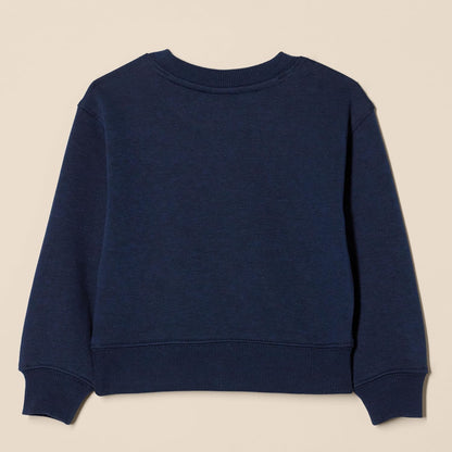 Boys Regular Fit Crew Neck Sweatshirt