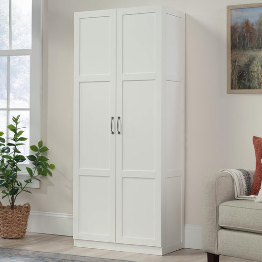 Select Storage Cabinet/ Pantry Cabinets, White Finish