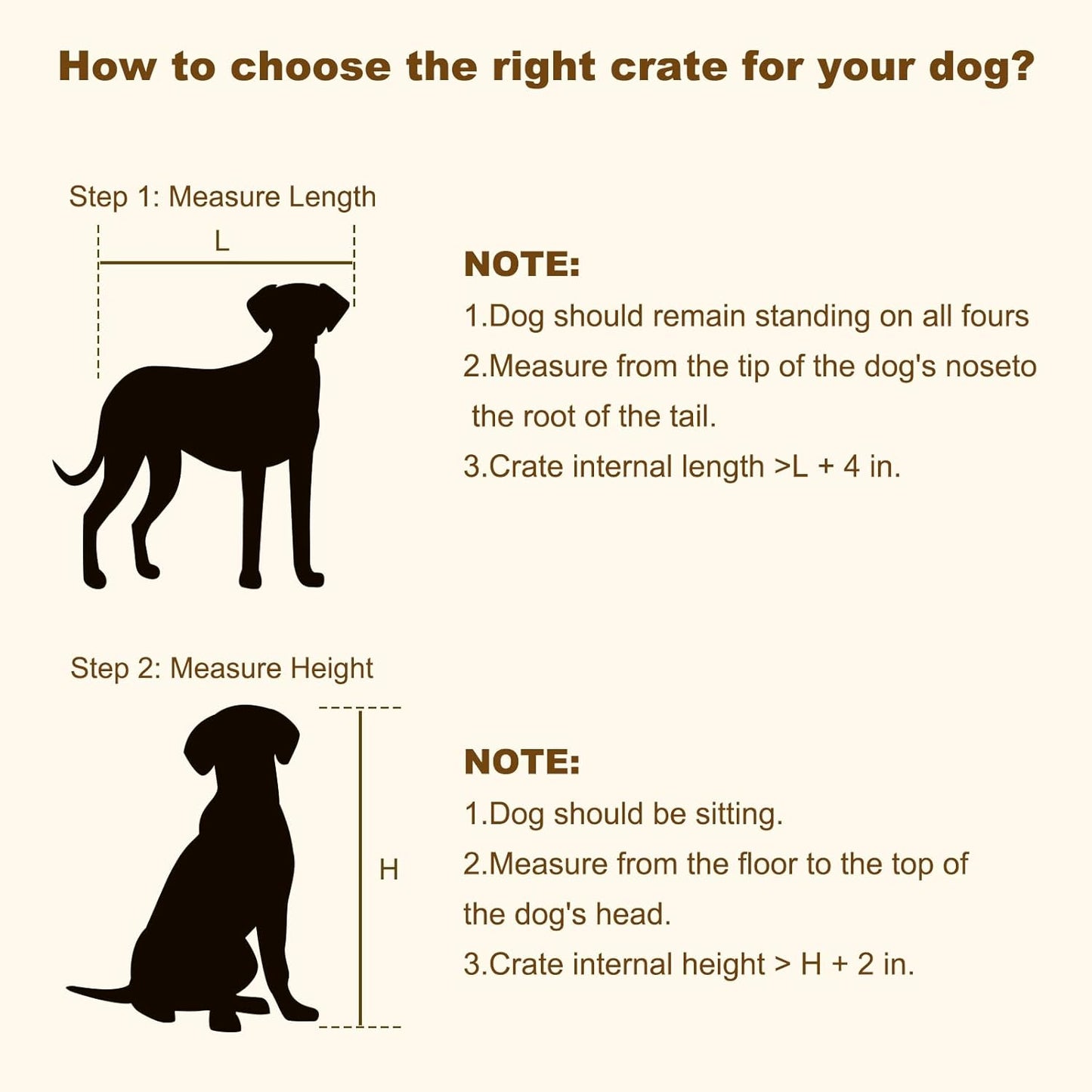 42"/41"/33" XL Dog Crate Furniture with Casters, Heavy Duty Dog Kennel Indoor for Large and Medium Dogs, Double-Doors Sturdy Dog Cage for Anxiety Dog, Decorate House as TV Stand, Bedside Table