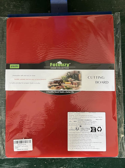 Cutting Board Mats Flexible Plastic Colored Mats with Food Icons,  Bpa-Free, Non-Porous, Anti-Skid Back and Dishwasher Safe, Set of 7 Rainbow - 7 Pieces