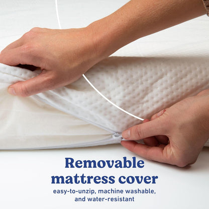 Graco Premium Crib & Toddler Mattress – GREENGUARD Gold Certified, Machine Washable Oeko-Tex Standard 100 Certified Cover with Waterproof Surface, Fits Any Standard Full Size Baby Crib & Toddler Bed