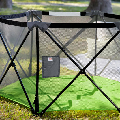 Pop ‘N Play Indoor/Outdoor Playard, Portable Playpen for Babies and Toddlers, Unisex, Easy Compact Fold