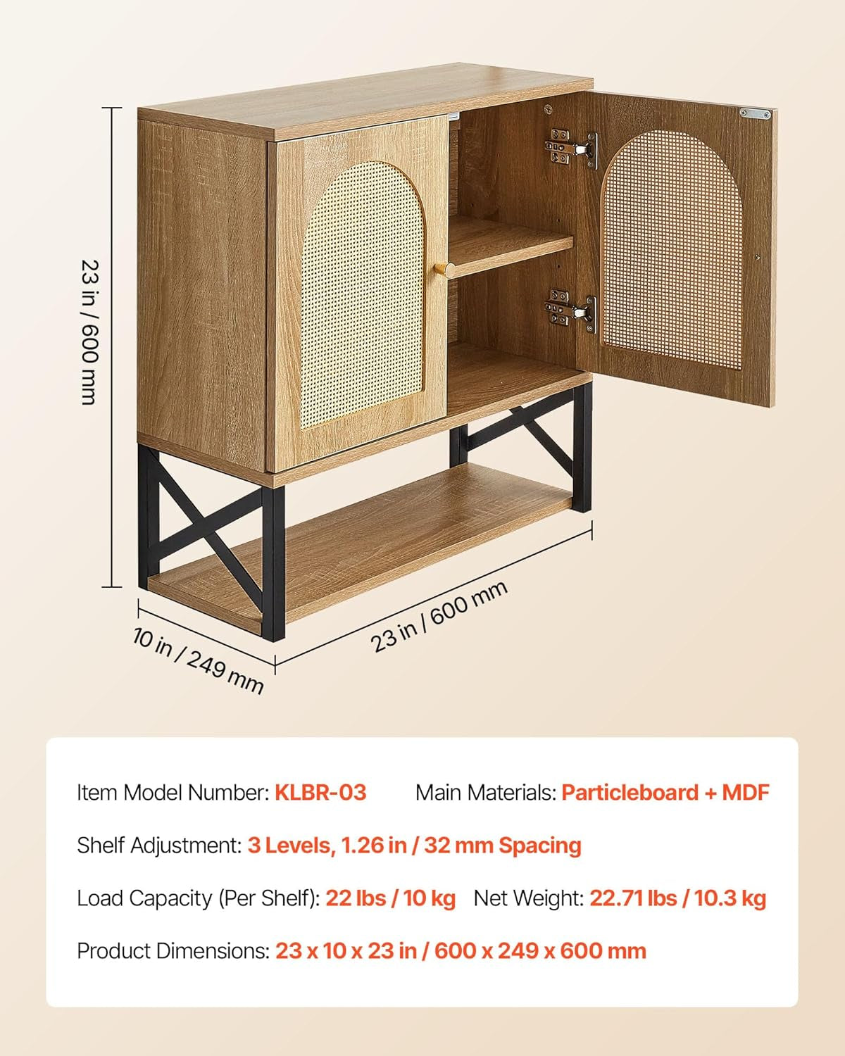 Bathroom Wall Cabinet, with 2 Doors and Adjustable Shelf, over the Toilet Storage Medicine Cabinet Wall Mounted, Hanging Organizer with Shelves & Open Partition for Laundry Room Kitchen Restroom