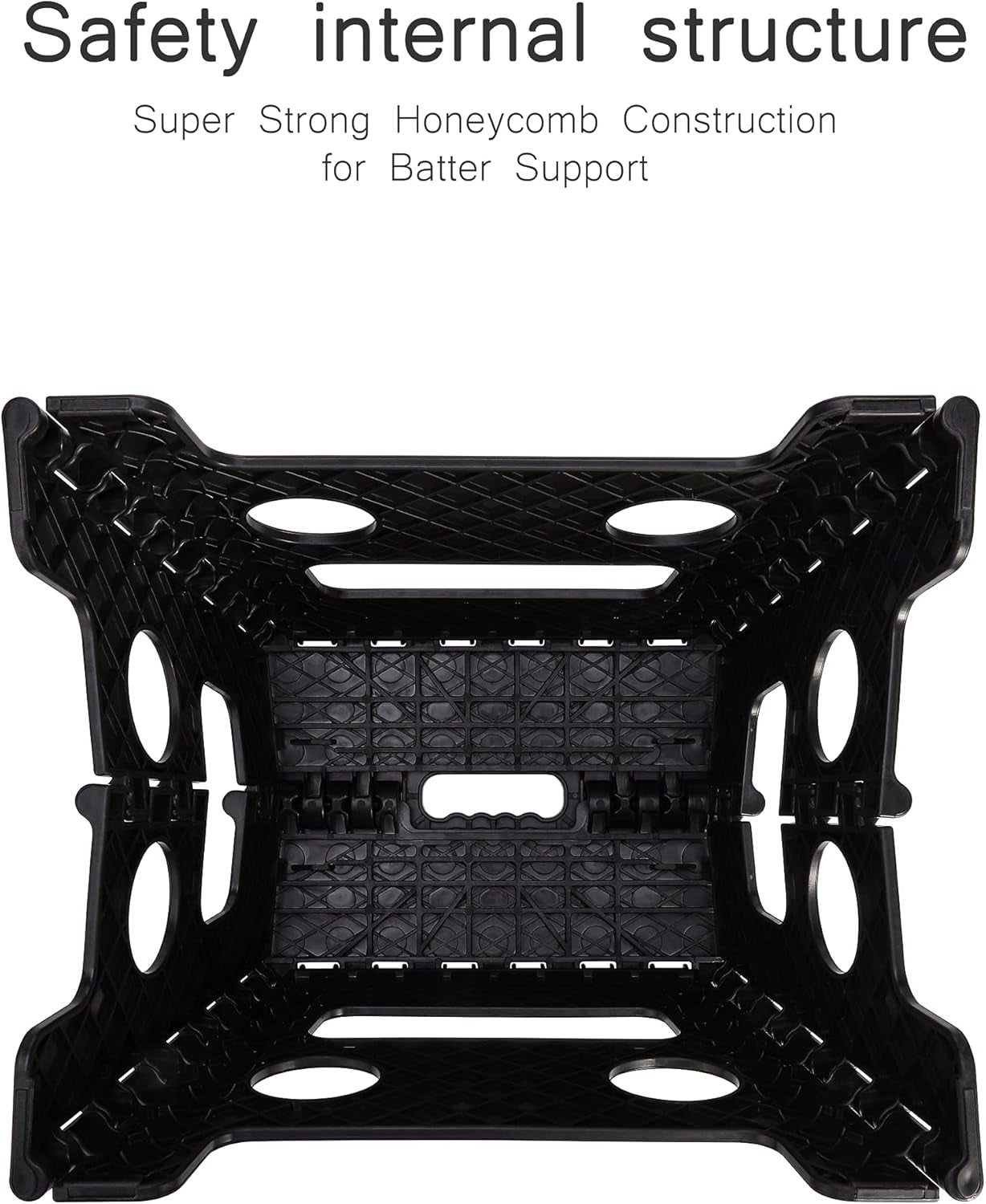 Folding Step Stool 13 Inch Heavy Duty Plastic Foldable Step Stool for Kids and Adults, Small Collapsible Fold up Stepping Stool 1 Pack