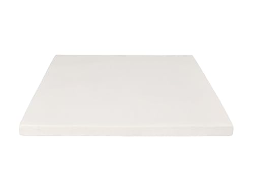 Pure Green Natural Latex Mattress Topper w/Luxury Cover - Soft - 2 Inch - Queen Size (GOLS Certified Organic)