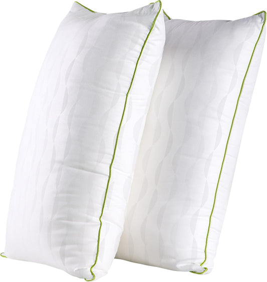 Bed Pillows King Size Set of 2,For Sleeping, Adjustable King Pillows 2 Pack with Zipper, Cooling Hotel Quality with Premium Soft down Alternative Fill
