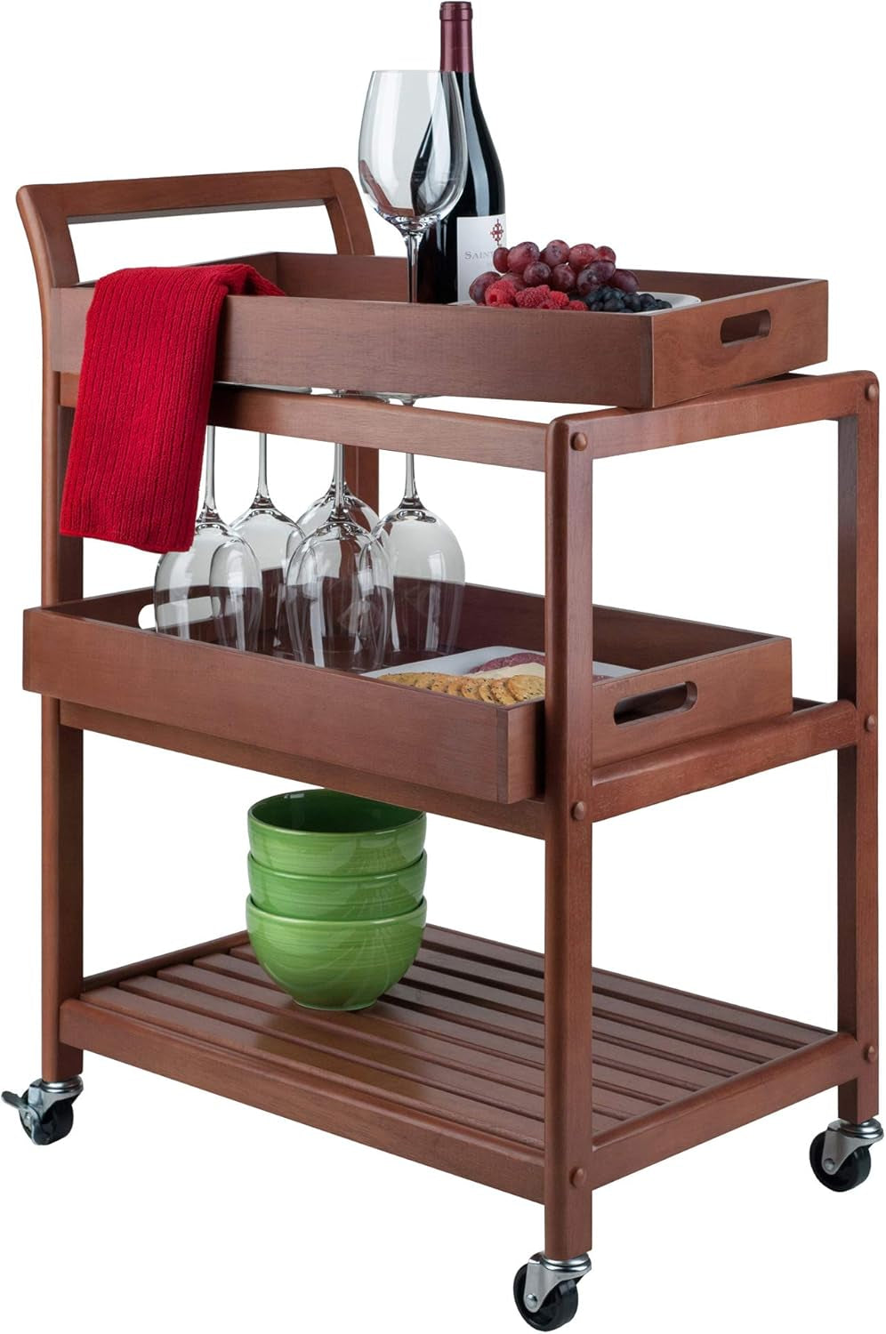 Albert Kitchen, 24.8X15.98X33.27, Walnut