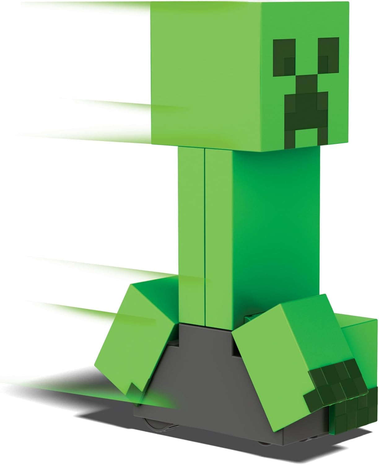 Minecraft Exploding RC Creeper with Lights & Sounds, 10 Explosion Particles, Game-Authentic Movement & DLC Code