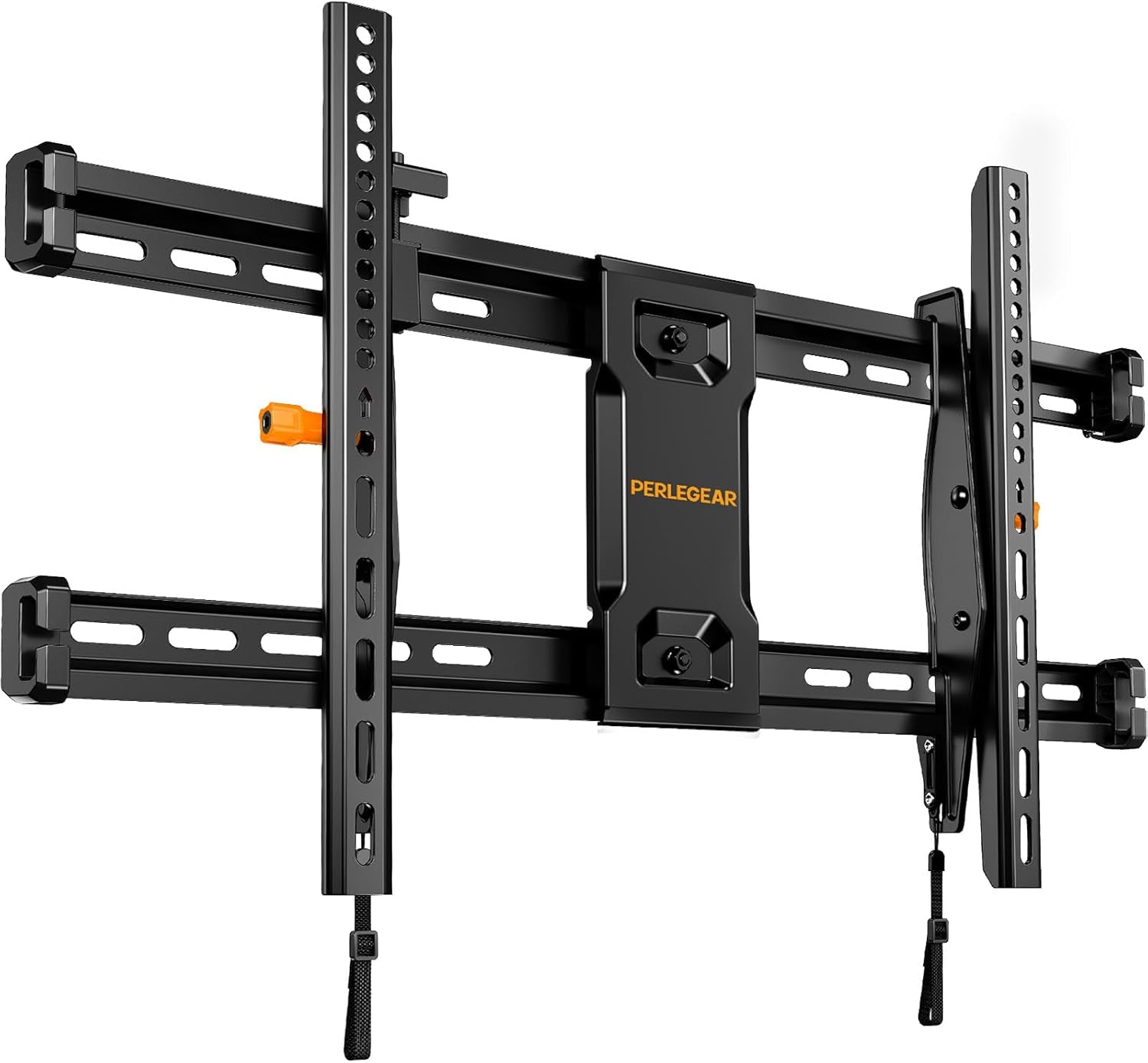 Tilting TV Wall Mount for 42–90 Inch Tvs with Leveling Adjustment, Low Profile TV Mount up to 132 Lbs, Wall Mount Bracket Fits 12”/16”/18”/24” Wood Studs, Max VESA 600X400Mm, PGLT9