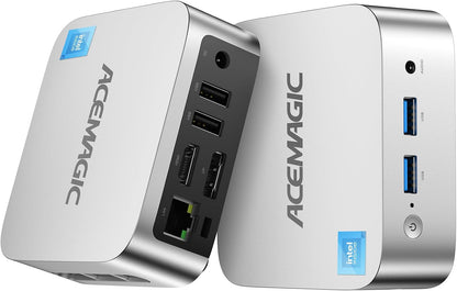 Vista V1 Mini PC Computers, Twin Lake N150(Beat N100/N95, up to 3.6Ghz), 16GB DDR4 RAM 512 SSD Mini Computers,11 Pro Desktop 4K Dual Display/Hdmi/Wifi/Bt/Lan for Home/Office